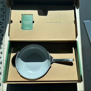 BRAND NEW Caraway Non-Stick Stir Fry Pan - 12” inch Wok-Inspired Pan - Sage
